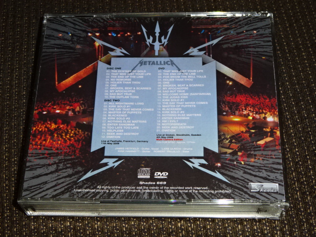 y2CDR+1DVDRz^J Metallica / Death Magnetic In Europe