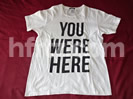 BUMP OF CHICKEN YOU WERE HERE Tシャツ
