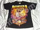 PANTERA（パンテラ）Ｔシャツ　(C)1998 WORLD DOMINATION TOUR1999