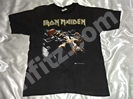 IRON MAIDEN Tシャツ MAN ON THE EDGE (C)1995シングルステッチ WINTERLANDタグ