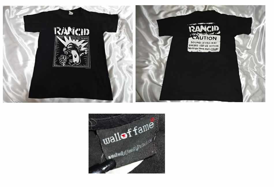 洋楽パンクTシャツ買取専門店│RANCIDランシドの買取おすすめの評判のお店やビンテージTシャツ価格相場は？