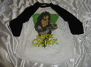 アリス・クーパー ALICE COOPER　ビンテージラグランTシャツ　(C)1986買取価格帯