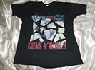 ガンズ＆ローゼズ GUNS N' ROSES Tシャツ　(C)1989　USED TO LOVE HER　80sビンテージ買取価格帯