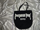 ジャスティン・ビーバーpurpose tourのトートバッグ買取価格帯