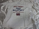 ポール・マッカートニーが体調不良のため全公演中止になった2014年のTシャツ