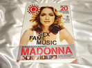 マドンナ at home and bed with madonna 輸入雑誌 Ｑ special edition　MADONNA