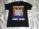 THUNDER サンダーの2009来日公演Tシャツ買取価格