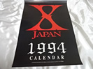 X JAPAN1994年カレンダー