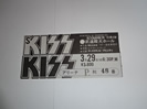 KISSの半券チケット買い取りました