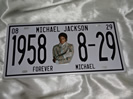 マイケル・ジャクソンのナンバープレート買取価格
