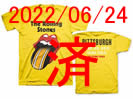ストーンズの2015 ZIP CODE 黄色生地Tシャツ LかXLサイズ探しています