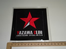 矢沢永吉 YAZAWA CLUBのワッペン