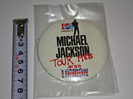 マイケル・ジャクソン　TOUR 1988 缶バッジ 未開封