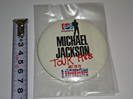 マイケル・ジャクソン　TOUR 1988 缶バッジ 未開封