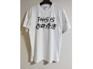 「THIS IS 向井秀徳」漢字 Tシャツ サイズ XL