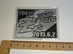 会場限定ワッペン(Zs TOUR 2015)