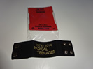 THE ALFEEの黒のリストバンド1974-2019RADICAL TEENAGER