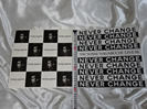 長渕剛のNEVER CHANGEのステッカー