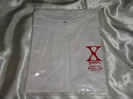 X JAPANの過去に買取した公式グッズのTシャツWHITE_B