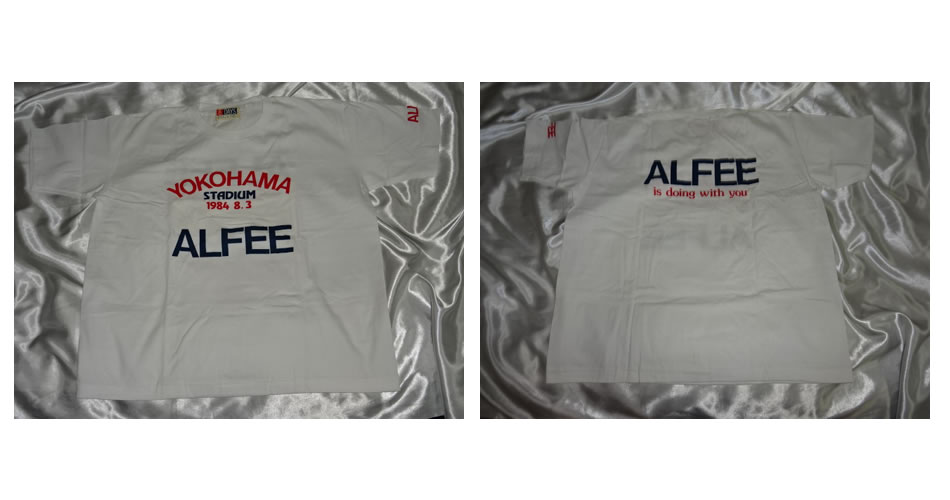 アルフィーのTシャツ売るならフィッツまで | THE ALFEEグッズ買取店