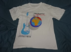 エリック・クラプトン　白 Tシャツ ジャーニーマン　 1990年 ワールドツアーTシャツ JOURNEYMAN