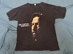 エリック・クラプトン黒 Tシャツ ジャーニーマン　 1990年 ワールドツアーTシャツ JOURNEYMAN
