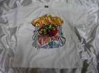 エアロスミス 白 Tシャツ サイズM TOUR2001 JUST PUSH PLAY　Aerosmith
