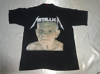 メタリカ SANDMAN TOUR 91-92 ビンテージTシャツ Lサイズ (C)1991 USA製 METALLIC