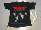 RATT　メタル Tシャツ　1987年 日本公演 (c)1986