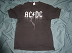 AC/DC 雷Tシャツ