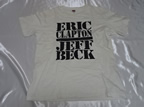 ジェフベック＆エリッククラプトン ジョイントライブTシャツ
