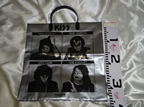 KISSビニールバッグ。レコードの購入者特典品