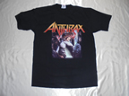 アンスラックス anthrax　Tシャツ　Mサイズ　1981ニューヨーク