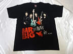 MR.BIG　Tシャツ　Mサイズ　2011年 日本公演買取価格帯