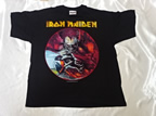 アイアン・メイデン　Ｔシャツ　Lサイズ　(c)1998 Virtual Tour REDWOOD IRON MAIDEN