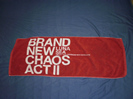 LUNA SEAツアータオル BRAND NEW CHAOS