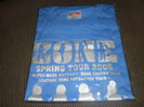 ZONE Tシャツ買取価格 SPRING TOUR 2005