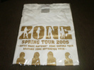 ZONE Tシャツ買取価格 SPRING TOUR 2005