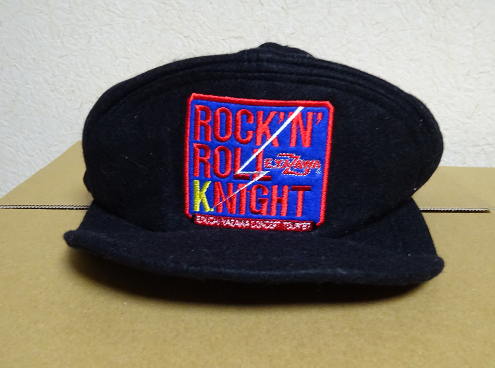 矢沢永吉1987年ツアーのフェルト素材のキャップ帽子買取価格