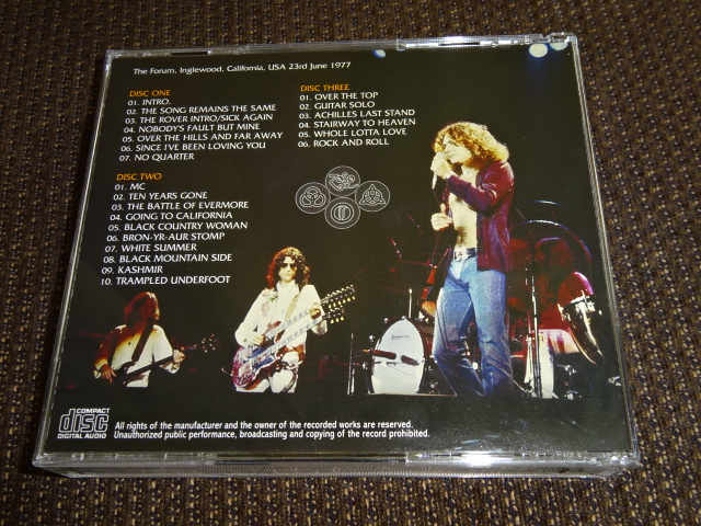 yvX 3CDzbhEcFby Led Zeppelin L.A. Forum 1977 3rd Night