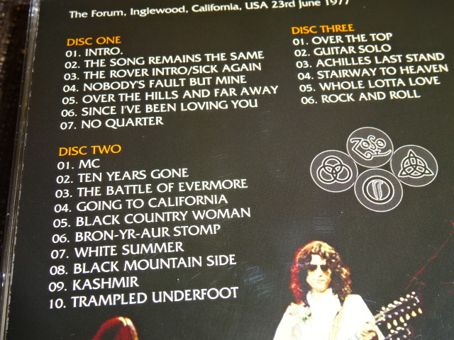 yvX 3CDzbhEcFby Led Zeppelin L.A. Forum 1977 3rd Night