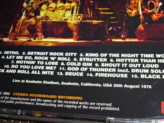 Kiss / Definitive Anaheim 1976