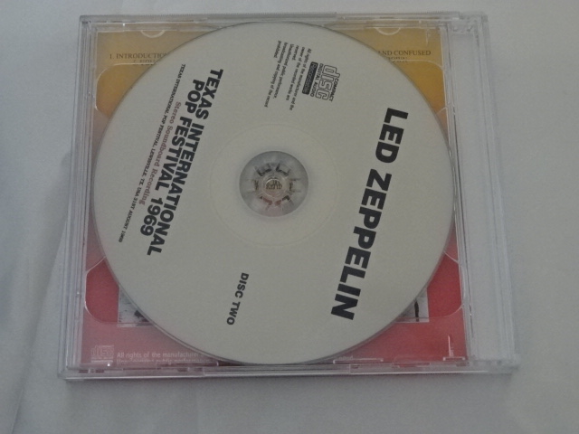 �y2CD-R�z���b�h�E�c�F�b�y���� LED ZEPPELIN / 1969 TEXAS INTERNATIONAL POP FESTIVAL
