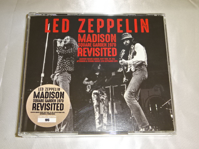 �y�v���X4CD�z���b�h�E�c�F�b�y�����@Led Zeppel/ MADISON SQUARE GARDEN 1970 REVISITED