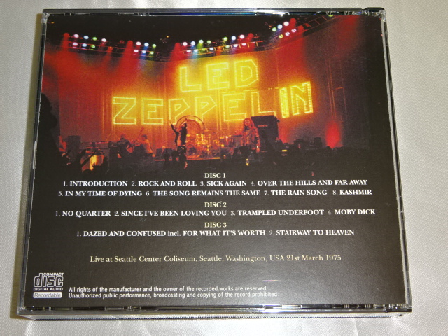 �y3CD-R�z���b�h�E�c�F�b�y�����@Led Zeppelin �| Blow Away