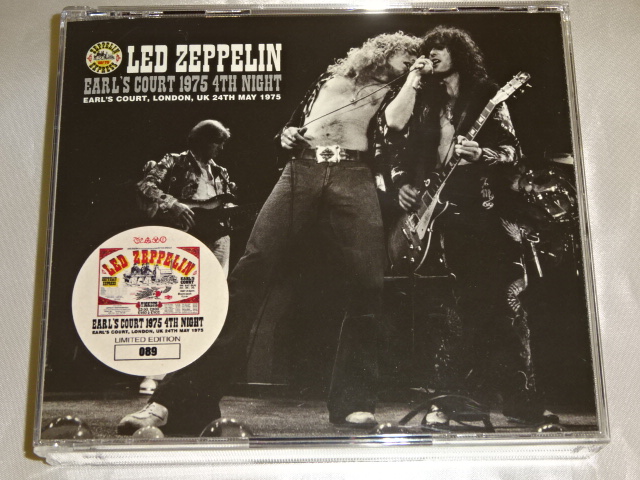 �y�v���X4CD�z���b�h�E�c�F�b�y���� Led Zeppelin �| Earl's Court 1975 4th Night