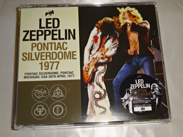 �y�v���X3CD�z���b�h�E�c�F�b�y�����@Led Zeppelin / PONTIAC SILVERDOME 1977