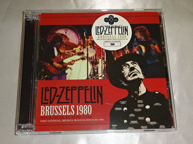 �y�v���X2CD�z���b�h�E�c�F�b�y�����@LED ZEPPELIN - BRUSSELS 1980