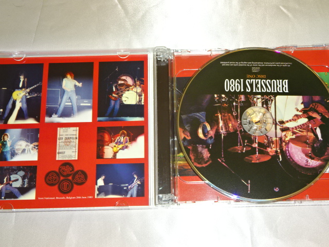 �y�v���X2CD�z���b�h�E�c�F�b�y�����@LED ZEPPELIN - BRUSSELS 1980