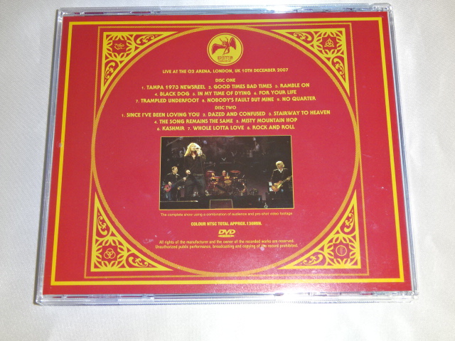 �y�v���X2DVD�z���b�h�E�c�F�b�y�����@LED ZEPPELIN - Celebration Day